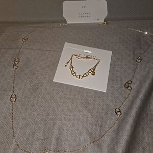 LC Lauren Conrad Gold Dainty Necklace
